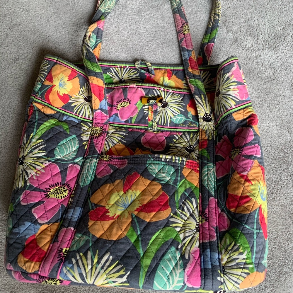 Vera Bradley Jazzy Blooms Large Tote